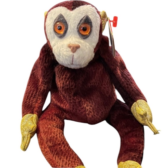 TY Beanie Baby Chinese Zodiac Series Year of the Monkey 8” (2000) Retired - Picture 1 of 9